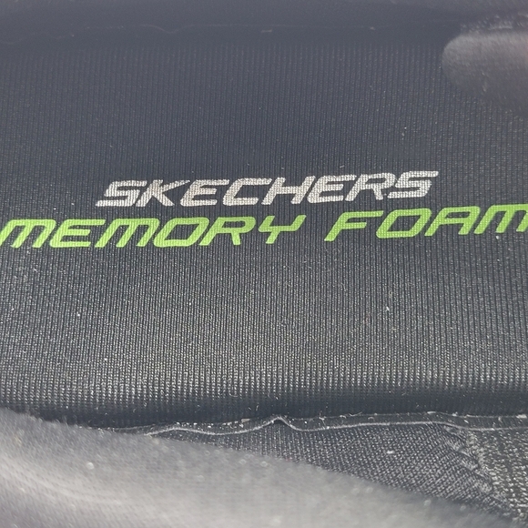Skechers Track Moulton Jogger Men 9 Gray Lime Green S Logo Trainers Sneakers New main image 11